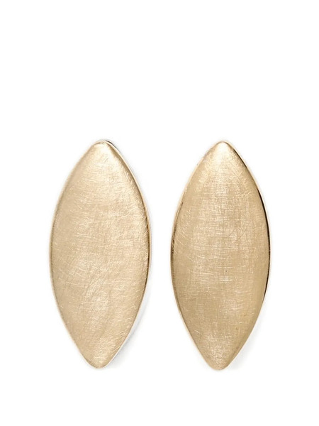  Jacquemus Pendientes Con Forma De Almendra - Dorado 