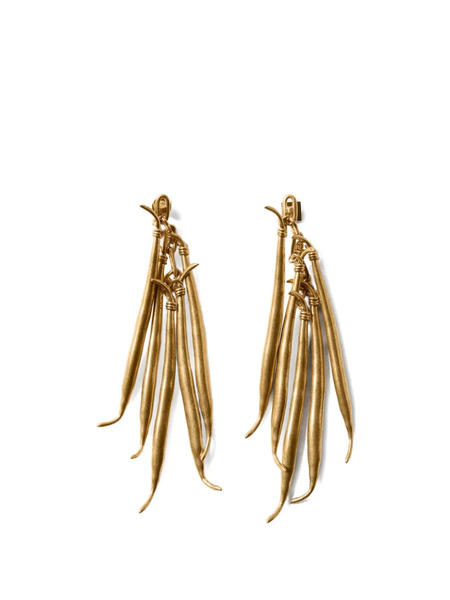  Jacquemus Pendientes Haricots - Dorado 