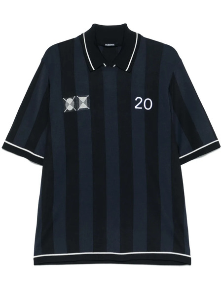  Jacquemus Polo Le Liga - Azul 