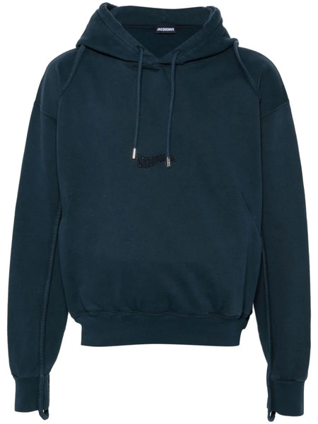  Jacquemus Top Le Sweatshirt Camargue - Azul 