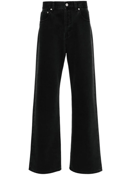  Jacquemus Vaqueros Rectos Le De Nîmes - Negro 