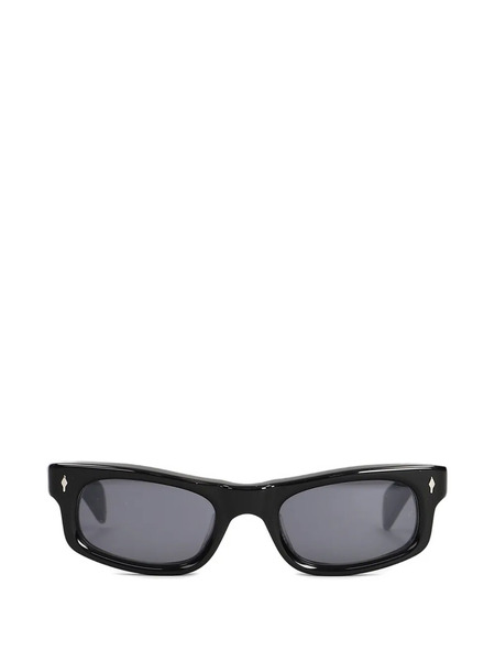  Jacques Marie Mage Gafas De Sol Initials Con Montura Rectangular - Negro 