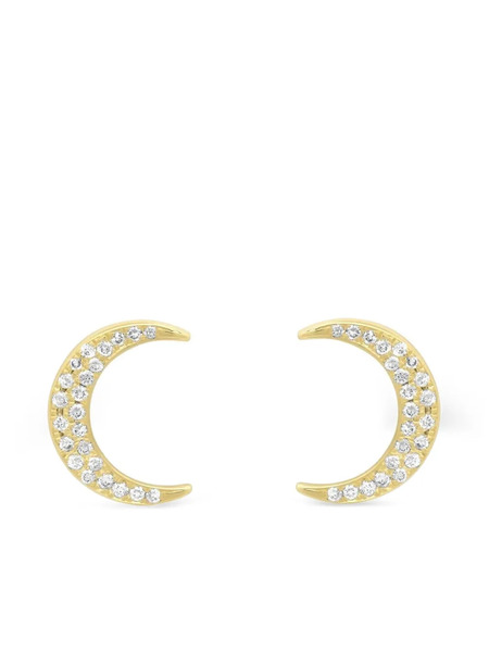  Jennifer Meyer Pendientes Carson Mini - Dorado 
