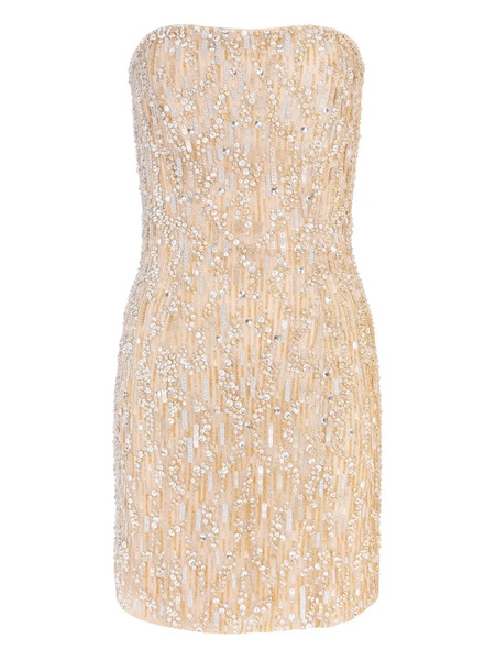  Jenny Packham Vestido Corto Minuit - Neutro 
