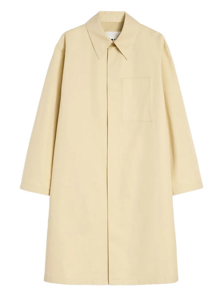 Jil Sander Abrigo Con Bolsillo De Parche - Amarillo 