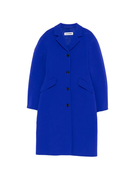  Jil Sander Abrigo Con Bolsillos De Solapa - Azul 
