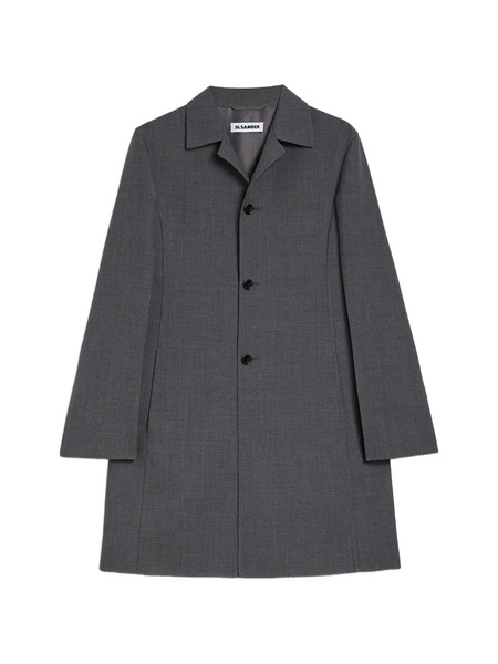  Jil Sander Abrigo Con Botones - Gris 