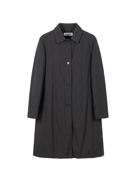  Jil Sander Abrigo Con Botones - Negro 