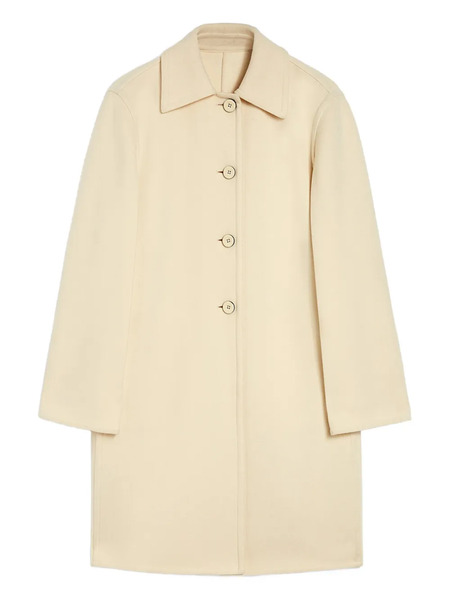  Jil Sander Abrigo De Lana - Blanco 