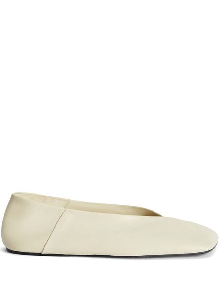  Jil Sander Bailarinas Lisas - Neutro 