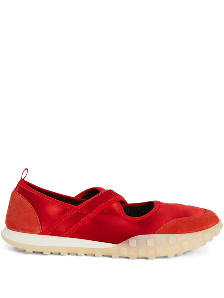  Jil Sander Bailarinas Moon - Rojo 