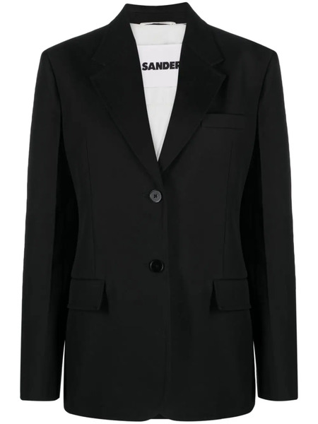  Jil Sander Blazer Con Botones - Negro 