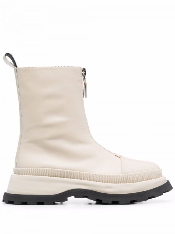  Jil Sander Botines Con Cremallera - Neutro 