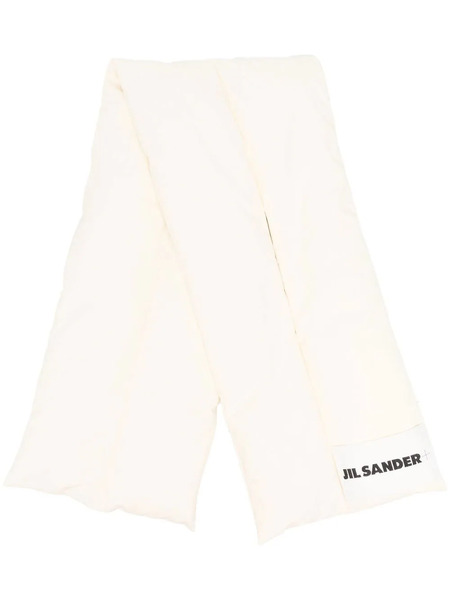  Jil Sander Bufanda Acolchada Con Logo - Neutro 