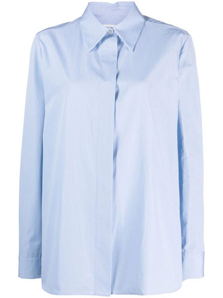  Jil Sander Camisa A Rayas - Azul 