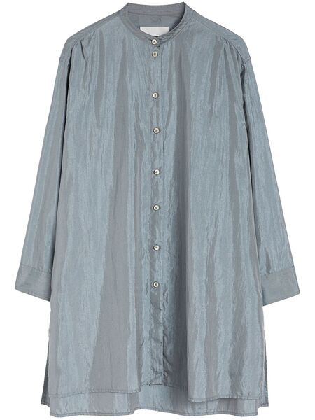  Jil Sander Camisa Larga Con Botones - Azul 