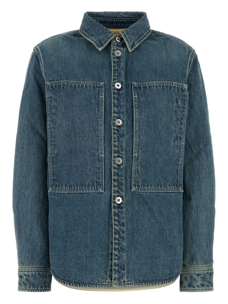  Jil Sander Camisa Vaquera Oversize - Azul 