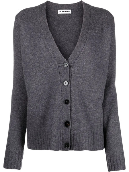  Jil Sander Cárdigan Oversize - Gris 