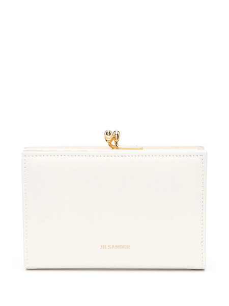  Jil Sander Cartera Con Logo - Blanco 