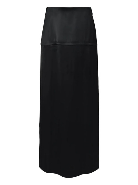  Jil Sander Falda Recta - Negro 