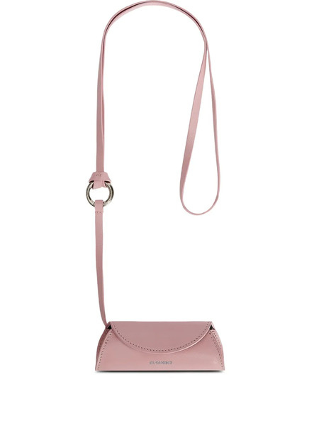  Jil Sander Funda Para Pintalabios Cannolo Con Tira En Relieve - Rosa 