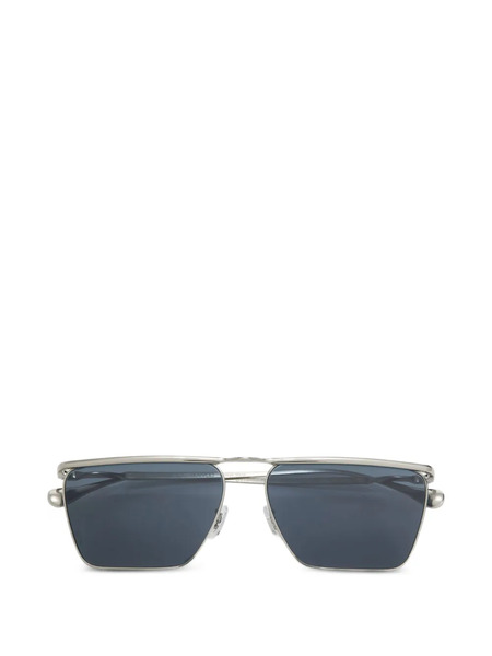  Jil Sander Gafas De Sol Wireframe Con Montura Rectangular - Plateado 