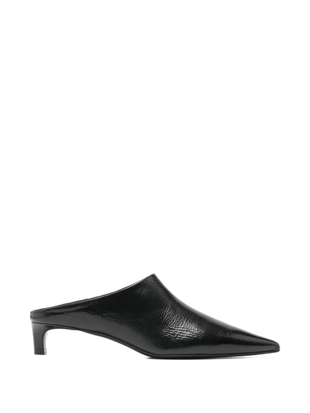 Jil Sander Mules Con Puntera En Punta - Negro 