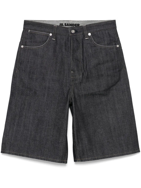  Jil Sander Pantalones Vaqueros Cortos Sin Rematar - Azul 