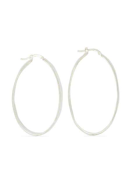 Jil Sander Pendientes Raw Wildness - Plateado 
