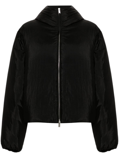  Jil Sander Plumífero Con Capucha - Negro 
