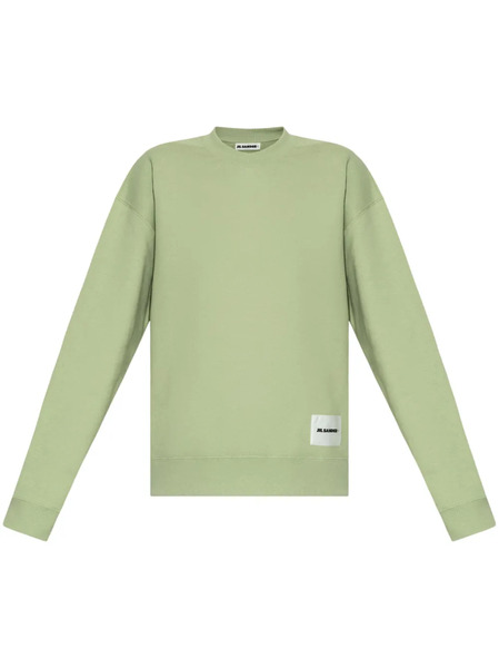  Jil Sander Sudadera Con Algodón - Verde 