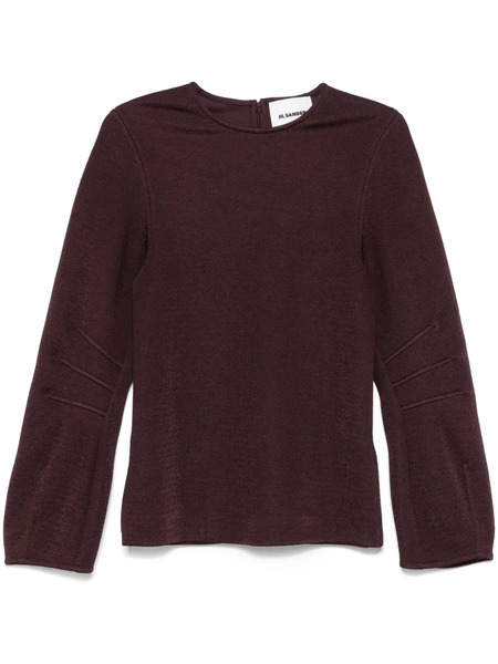  Jil Sander Sudadera Texturizada - Rojo 