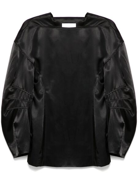  Jil Sander Top A Paneles - Negro 