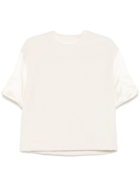  Jil Sander Top Liso - Blanco 
