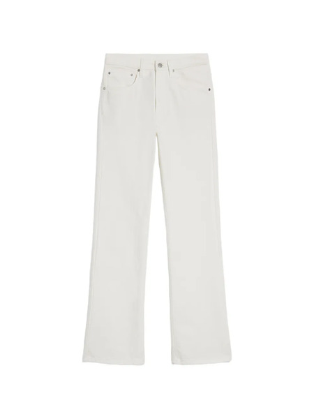  Jil Sander Vaqueros Acampanados - Blanco 