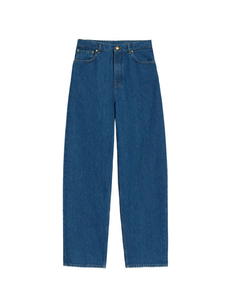  Jil Sander Vaqueros Holgados - Azul 