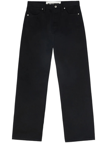  Jil Sander Vaqueros Holgados - Negro 