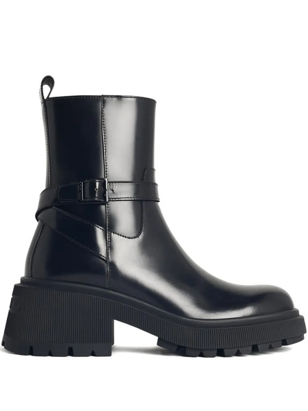  Jimmy Choo Botines Conny Con Correa Con Hebilla - Negro 