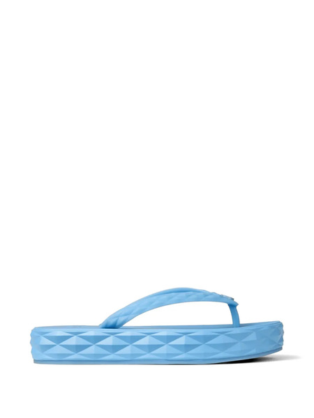  Jimmy Choo Chanclas Diamond Con Plataforma - Azul 