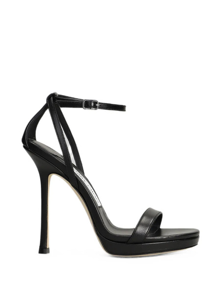  Jimmy Choo Moza Platform Sandals - Negro 
