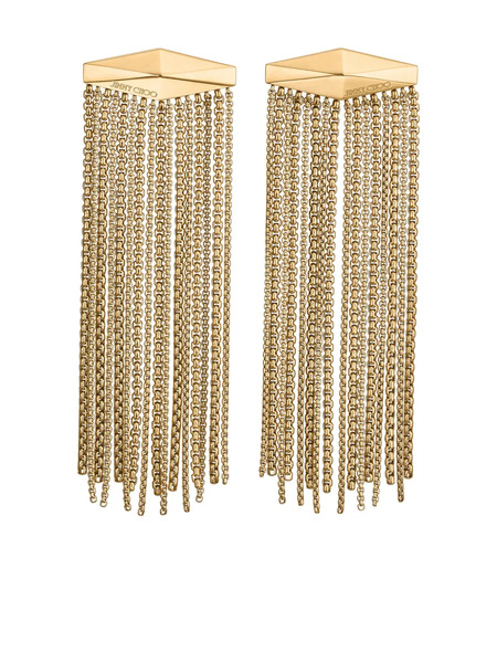  Jimmy Choo Pendientes Zandra - Dorado 