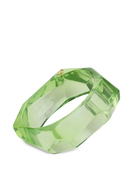  Jimmy Choo Pulsera Faceted - Verde 
