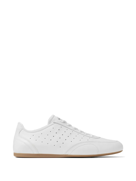  Jimmy Choo Zapatillas Sunny Con Perforaciones - Blanco 