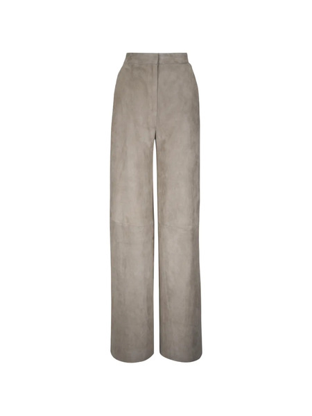  Jitrois Pantalones A Paneles De Ante - Neutro 