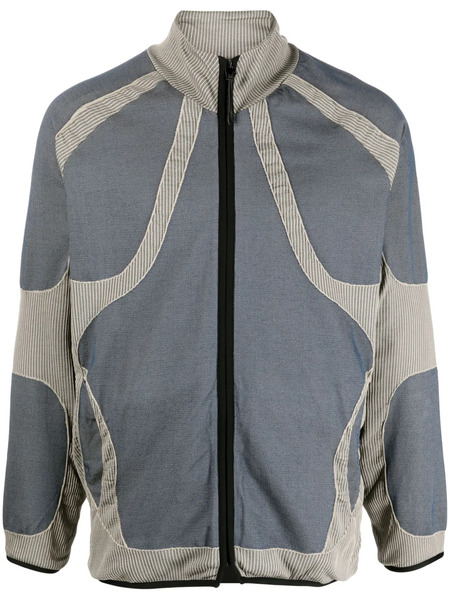  J.lal Chaqueta Bomber Con Paneles - Azul 