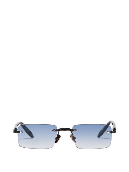  John Dalia Gafas De Sol Con Montura Rectangular - Negro 