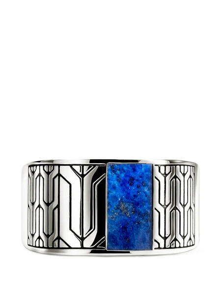  John Hardy Anillo Icon 50 En Plata De Ley Con Lapislázuli - Plateado 