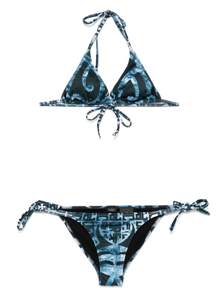  John Richmond Bikini Estampado - Azul 