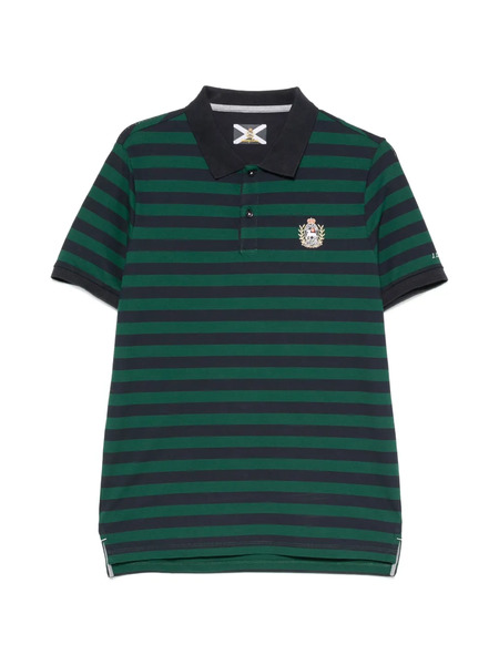 Johnny Lambs Polo A Rayas - Azul 