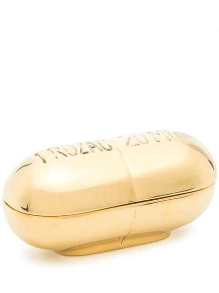  Jonathan Adler Caja Prozac Pill - Dorado 